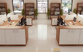 تقسیم فضای اداری با چند روش کاربردی